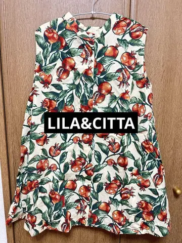 LILA&CITTA 슬리브리스 셔츠 새상품