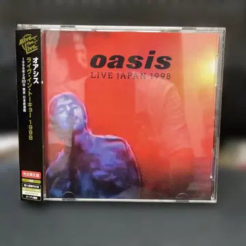 중고품 OASIS 오아시스 1998 라이브 인 도쿄