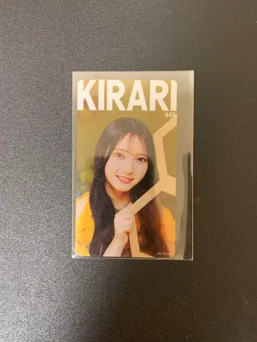 히나타자카46 타케우치 키라리 히나코레 B상 허니 클리어 카드