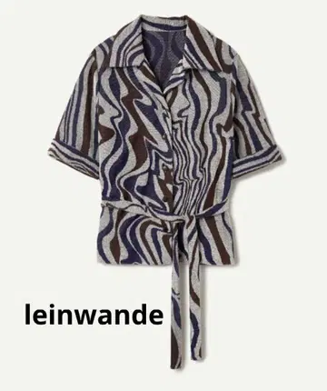 leinwande Under the Water Jacquard 셔츠