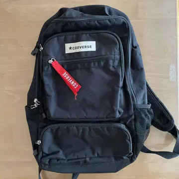 CONVERSE 블랙 백팩