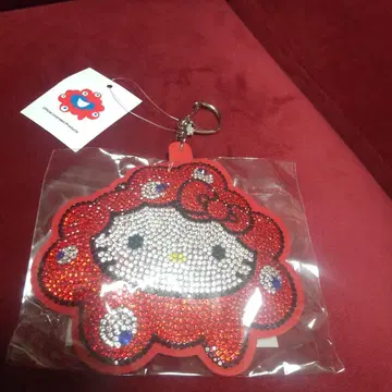 만박 반짝이 가죽 키링