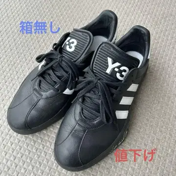 Y-3 블랙 스니커즈 27.5cm
