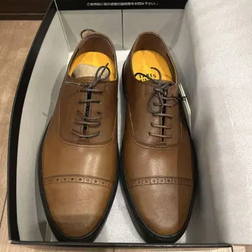 미사용 새상품 TAKEO KIKUCHI 브라운 남성 신발 26cm