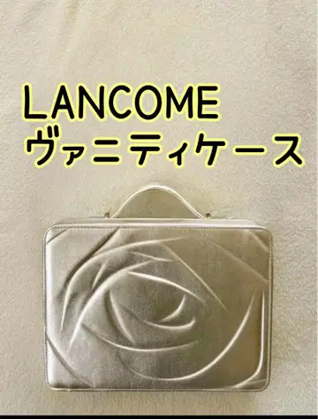 미사용 새상품 랑콤 LANCOME 빅 베니티 케이스 골드 백