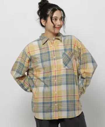 니코앤드 40 비에라 레피아 체크 셔츠 M