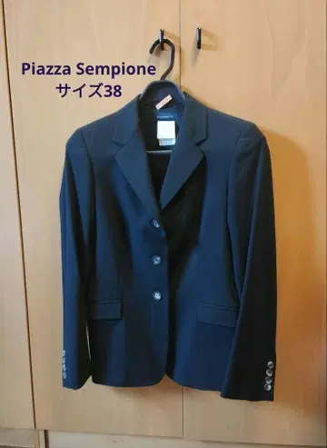 [ 클리닝 완료 ] Piazza Sempione 블랙 자켓 사이즈 38
