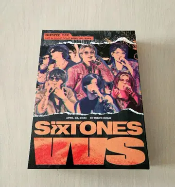 SIXTONES WS DVD 초회 한정판 (4매 세트)