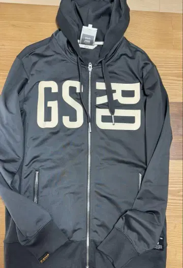GS RD 로고 그레이 후드티 XL