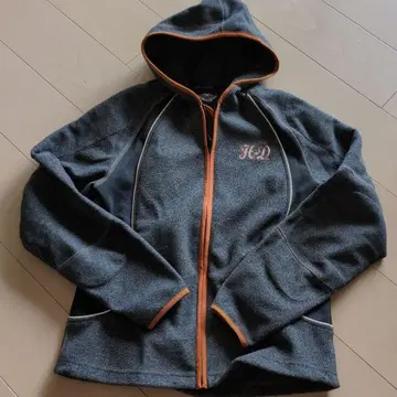 Harley-Davidson 플리스 후드티 MENS S 사이즈 그레이