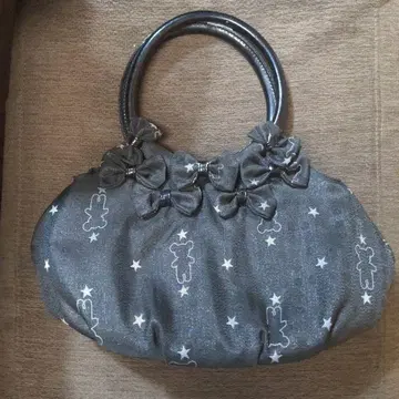 곰과 별의 프린트 토트백