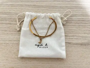 Agnes b (에네스베) 로즈 골드 뱅글