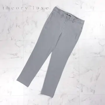 띠어리 럭스 린넨 스트레치 테이퍼드 팬츠 그레이 36*BD254