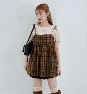 카스타네 체크 캐미뷔스티에