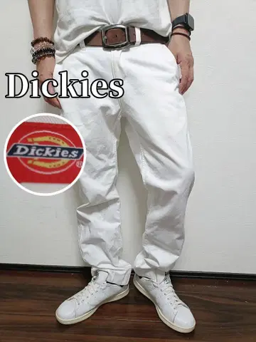 Dickies 화이트 스트레이트 데님