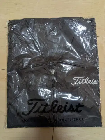 Titleist 블랙 집업 자켓 LL