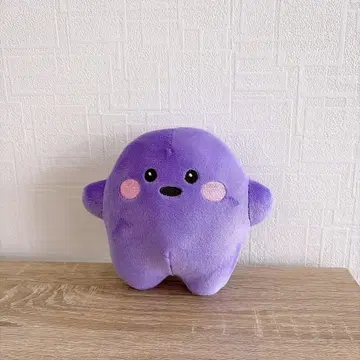 오사카 만박 독일 파빌리온 서큘러 봉제 인형 대 퍼플 보라색