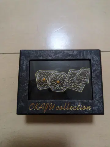 OKAJU collection 꽃무늬 오비 고정 띠