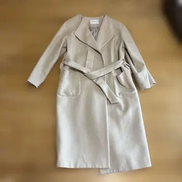 Spick&Span 베이지 롱 코트