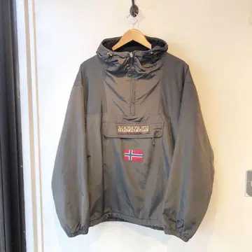 napapijri 아노락 90s 그레이