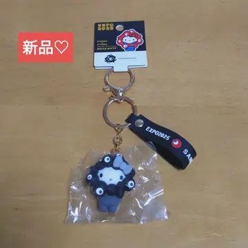 [ 새상품 ] EXP02025 블랙 미야쿠미야쿠 키티 키링