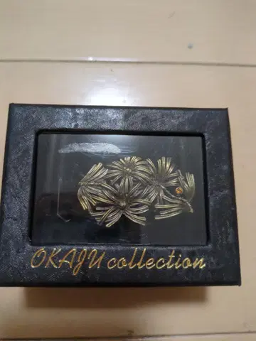 OKAJU collection 꽃 모티브 오비 고정 띠