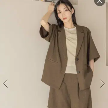 미사용 택 포함 LOWRYSFARM 반팔 자켓