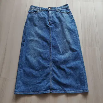 빅 사이즈 48 23구 DENIM 데님 롱 스커트