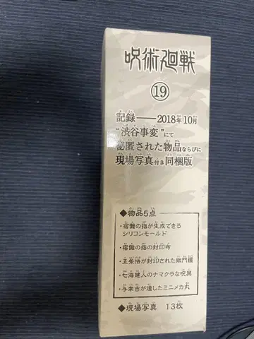 주술회전 19 특별판 현장 사진 13점