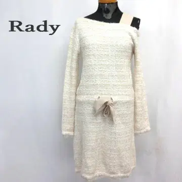 MY1413 Rady 트위드 원피스 파스텔 사이즈 S 원숄더