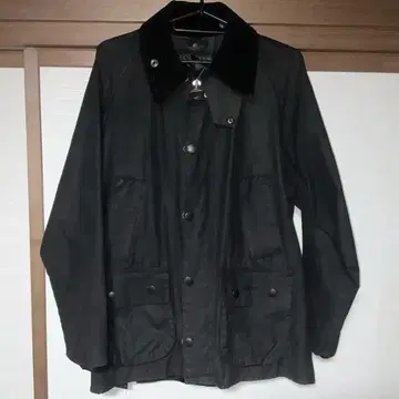 바버 비데일 오리지널 블랙 c36 코듀로이 옷깃 자켓