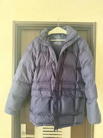 L.L.Bean 엘엘빈 미들 기장 다운 자켓 네이비