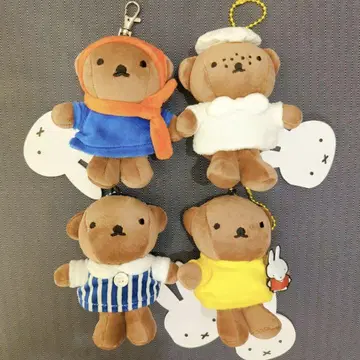 [ 미사용 새상품 ] 미피&프렌즈 봉제 인형 5점 2