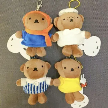 [ 미사용 새상품 ] 미피&프렌즈 봉제 인형 5점 2