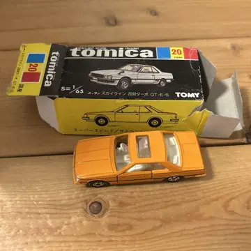 토미카 스카이라인 2000 Turbo GT-E-S 블랙 상자 일본제