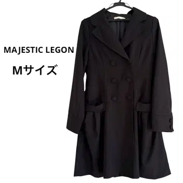 MAJESTIC LEGON 트렌치코트 블랙 M 사이즈