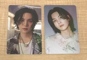 Agust D D-DAY 트레이딩 카드 SUGA 윤기 2장 묶음 판매