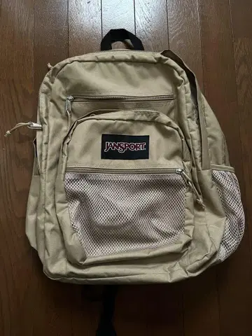 JANSPORT 베이지 백팩