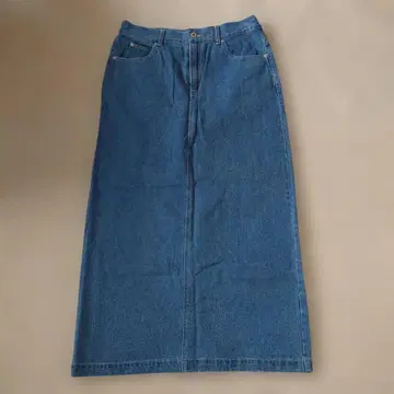 un dix cors 데님 롱 스커트