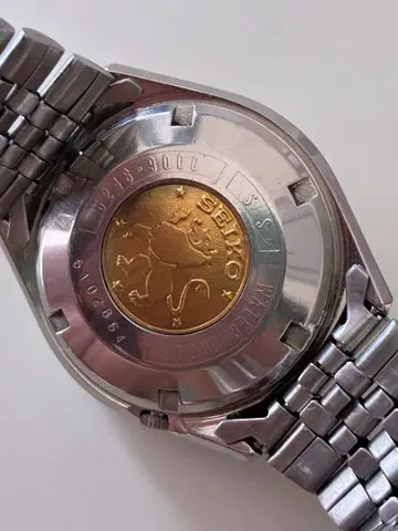 레어 세이코 매틱 크로노미터 남성용 손목시계