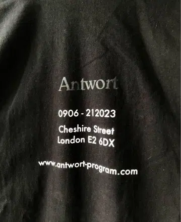 요요기우에하라 antwort staff LS 셔츠
