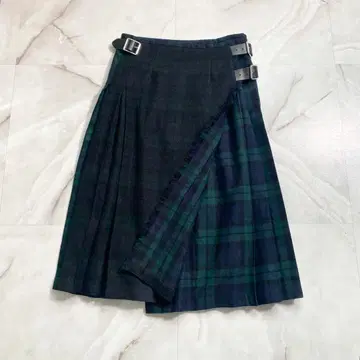 B17794 새상품급 오닐 오브 더블린 블랙워치 랩스커트