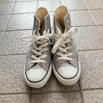 Converse 실버 하이컷 스니커즈