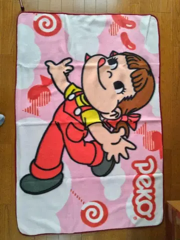 페코짱 무릎 담요 미니 담요 93 x 137cm 플리스지
