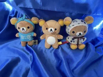리락쿠마 봉제 인형 키링