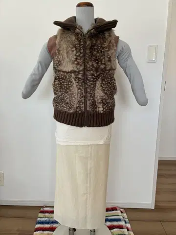 브라운 계열 퍼 베스트
