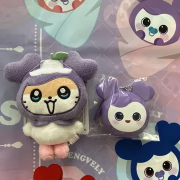 TWICE LOVERYS 산리오 마스코트 미니 지갑 사나 세트