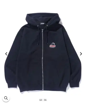 XLARGE 지퍼 후드티 L 사이즈