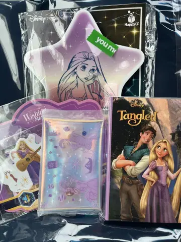 해피 복권 Disney 라푼젤 4세트