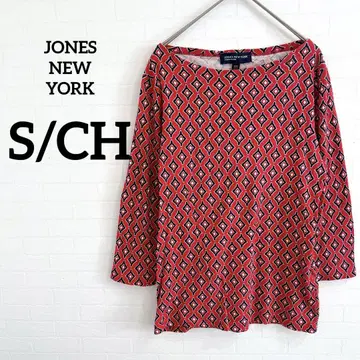 JONES NEW YORK [ S/CH ] 기하학 패턴 상의